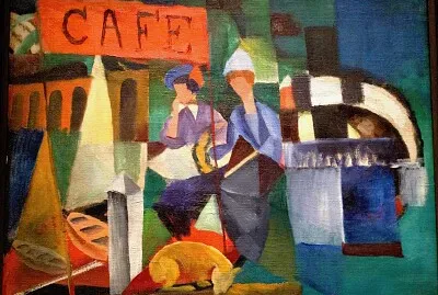 Macke café sur le lac