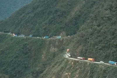 Camino de la muerte Bolivia