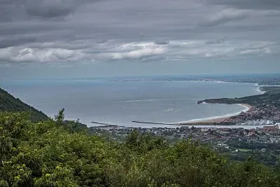 Hendaye vue du Jaizquibel