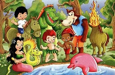 Folclore colorido jigsaw puzzle