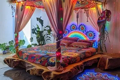 פאזל של Dormitorio colorido