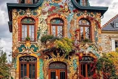 פאזל של Casa colorida