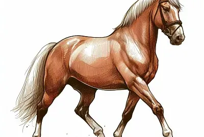 dessin de cheval