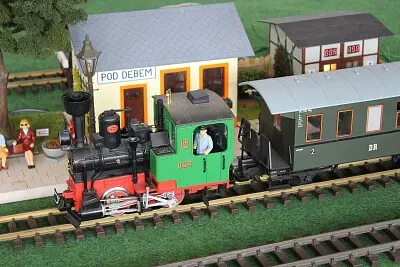 פאזל של Model railway. Pod Dębem