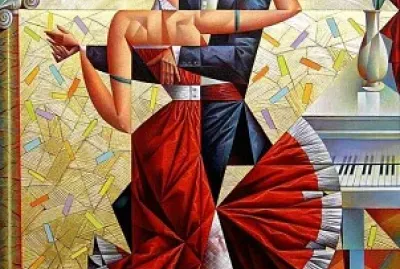 The seductive cubism of the artist Georgy Kurasov