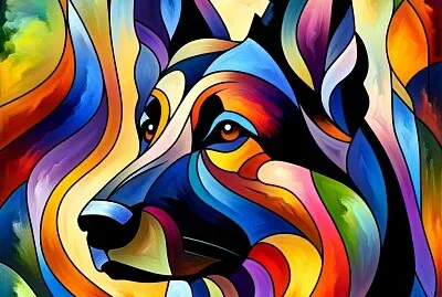 German Shepherd dog jigsaw puzzle