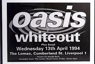 Oasis plus whiteout 1994
