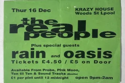 The real people, rain and Oasis