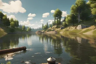 Narrowing of the Lake jigsaw puzzle