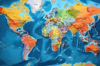Map of the World jigsaw puzzle