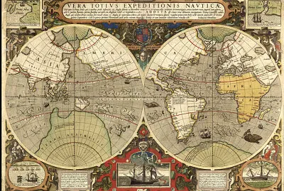 Historic Map (1595) jigsaw puzzle
