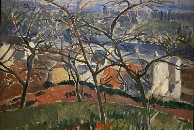 Derain paysage autour de Chatou