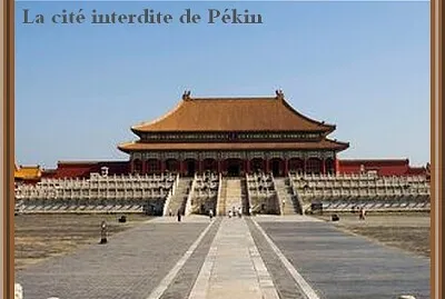 La cité interdite de Pékin