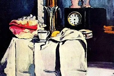 Cézanne l 'horloge noire