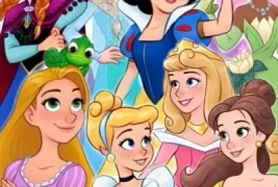 פאזל של Princesas Disney