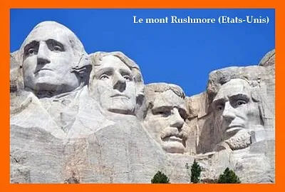 Le mont Rushmore (Etats-Unis)