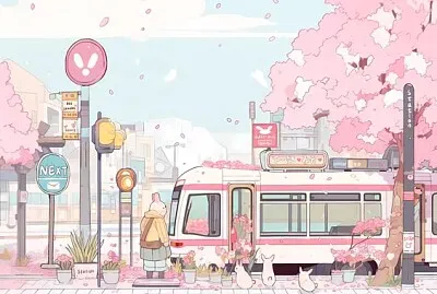 פאזל של Cute - Mignon Bus Rose