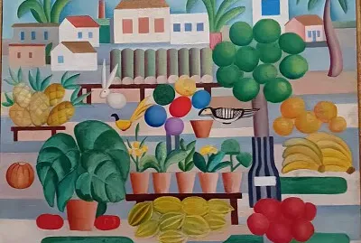 Tarsila do Amaral marché jigsaw puzzle