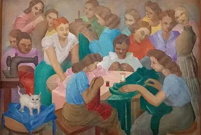 Tarsila do Amaral chez la couturière jigsaw puzzle