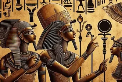 Ancient Egyptian jigsaw puzzle