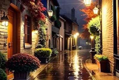 Lluvia nocturna