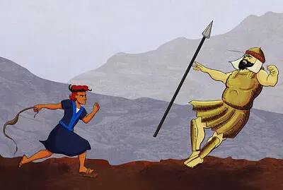פאזל של DAVID Y GOLIAT