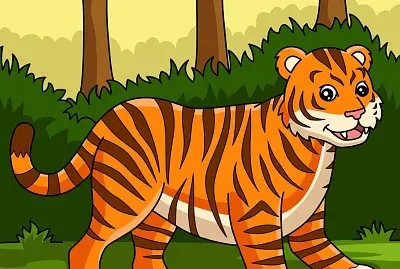 פאזל של тигър