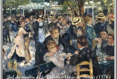 Bal du moulin de la Galette – Auguste Renoir (1876