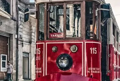 Istanbul nostalgic tramways jigsaw puzzle