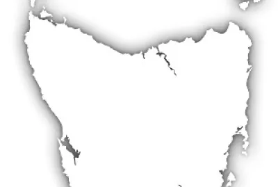 Map Of Tasmania jigsaw puzzle
