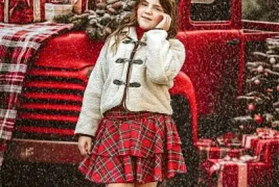 Christmas Red Truck jigsaw puzzle
