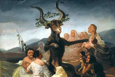 Goya Sabat Sorcières