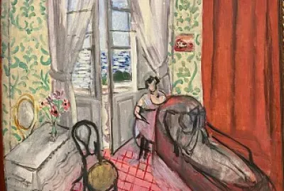 פאזל של Matisse femme au canapé