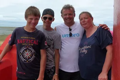 Famille Delomme au Phare