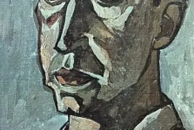 Pintura de Guayasamín de Cesar Dávila Andrade