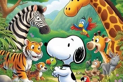 465- SNOOPY Y AMIGOS jigsaw puzzle