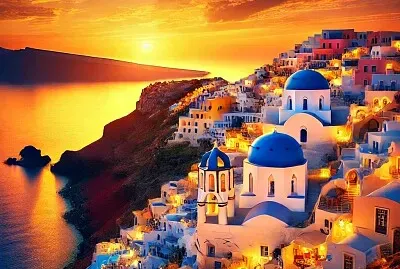 Santorini-Grecia