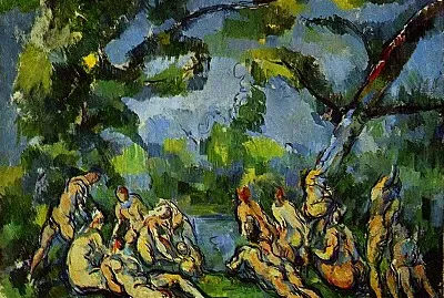 Cézanne le bain