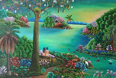 peintre naïf Eden