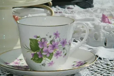 Pretty Setting for Tea jigsaw puzzle