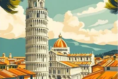 פאזל של מגדל פיזה