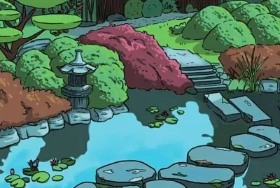 פאזל של נחל ציורי