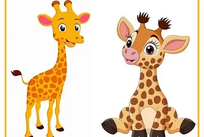 Dessin girafes