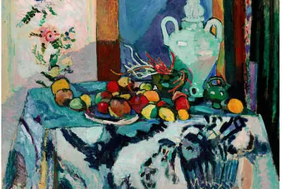 Matisse nature morte bleue