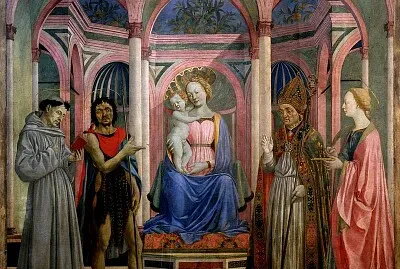 Domenico Veneziano conversation sacrée jigsaw puzzle