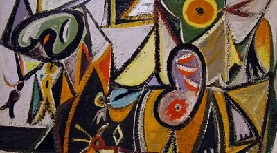 Archie Gorky combat énigmatique jigsaw puzzle