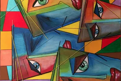 Nicole Liourov cubisme latéral