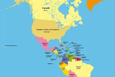 פאזל של mapa de america