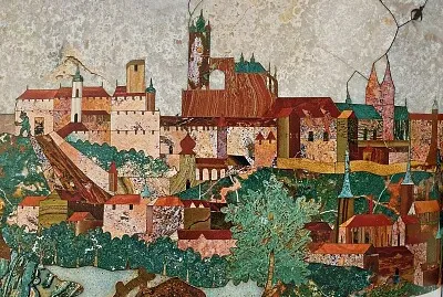 Prague en pierres dures