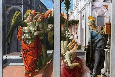 Filippo Lippi Annonciation